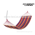 Polyester cotton yarn-dyed fabric Hammock with spreader bars